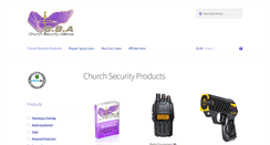 Desktop Screenshot of churchsecuritystore.com